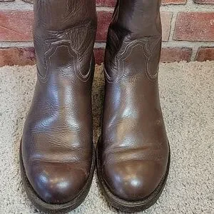 Hawk Eye Acme Vintage Mens Roper Boots Acme Boots Print Ad 1963 Cowboy And Work Boots | eBay main image 3